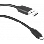 SBS andme- ja laadimiskaabel USB 2.0 – USB-C – 1,5 m – USB A – USB C – USB 2.0 – Isane/Isane – Must
