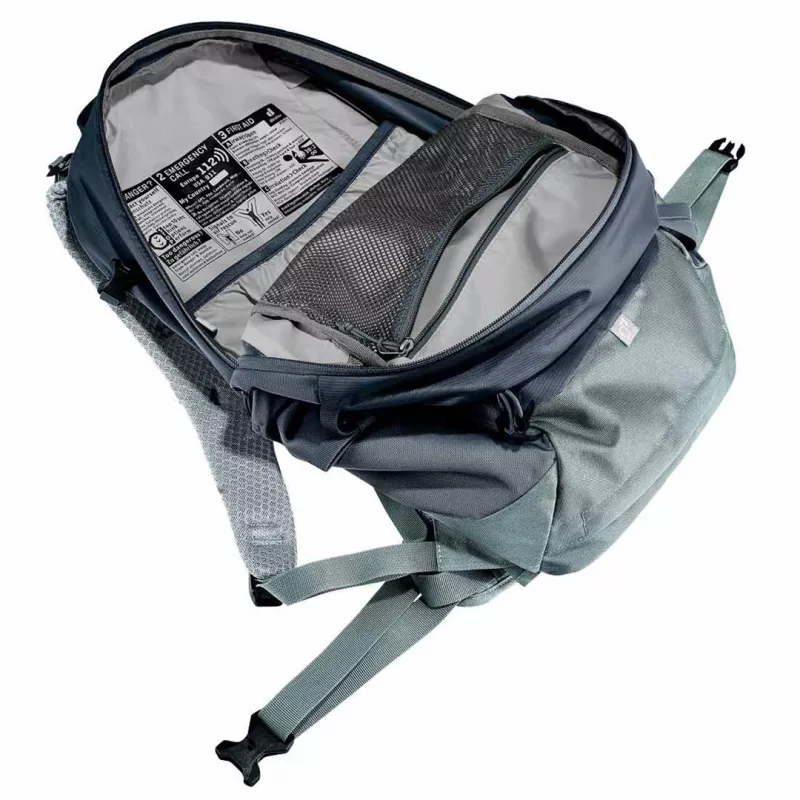 Seljakott DEUTER Trail 25 — 25L matkapäevakott, must-kiltkivi