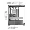 TACENS Mars Gaming MCPRISMA Midi Tower PC korpus, must, karastatud klaas, toetab ATX/Micro-ATX/Mini-ITX, 2x3,5-tollised + 2x2,5-tollised sahtlid