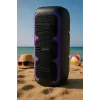 Kaasaskantav stereokõlar SQUEAK SQ1009 — Bluetooth 5.3, 45W RMS, 10 h aku, FM, USB, AUX, LED, 1800 mAh, must