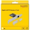PCI Express x1 kaart DeLOCK RTL8111 1 x RJ45 Gigabit LAN