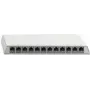 Patchpaneel Rutenbeck PP-Cat.6A iso-12 12x RJ-45 Varjestatud Puhas valge