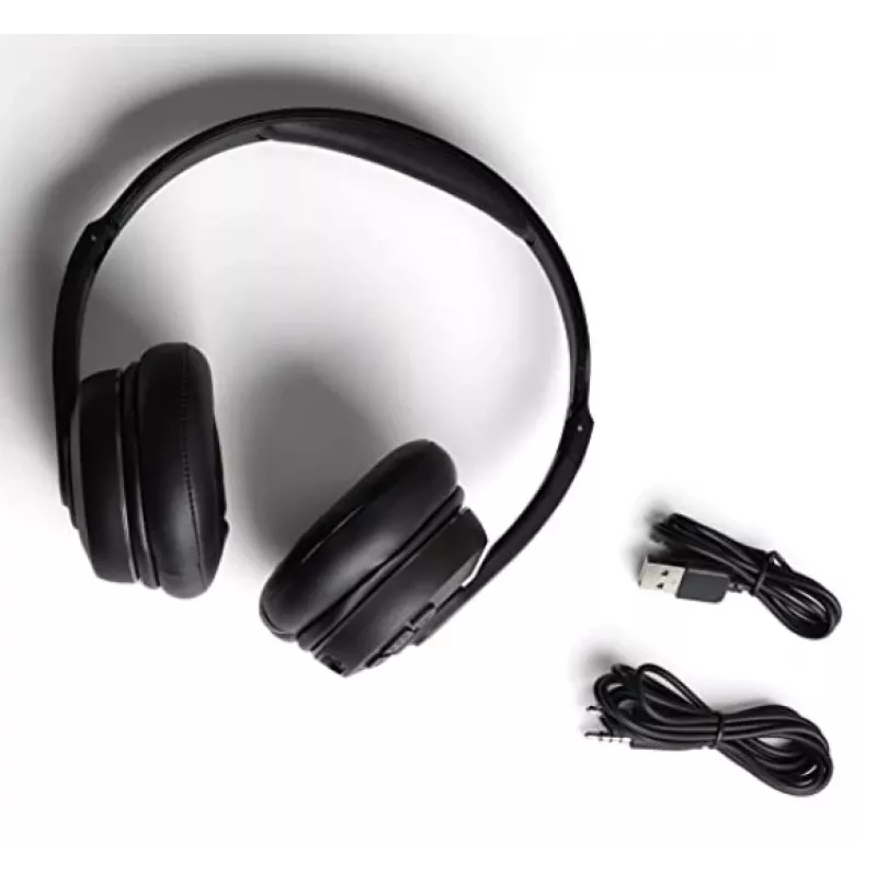 Kõrvaklapid Skullcandy juhtmevabad peapaelaga must