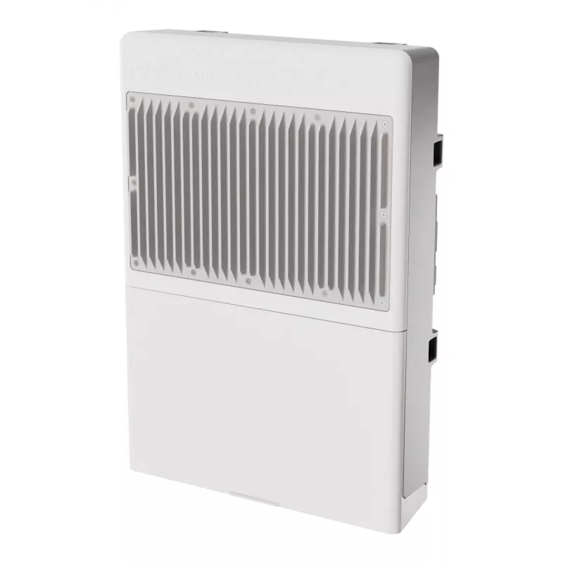 Võrgulüliti MikroTik netPower Lite 8P — 8× Gigabit Ethernet (10/100/1000), PoE (IEEE 802.3af/at), 24–57V sisend, valge