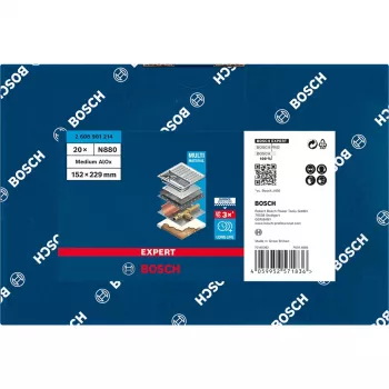 Bosch 2 608 901 214 käsitsi lihvimistarvik Lihvimistald Keskmise karedusega 1 tk