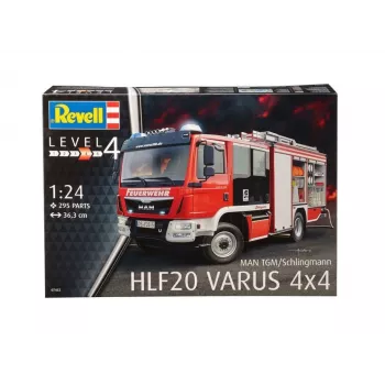 Revell 1:24 mõõtkavas MAN/Schlingmann HLF 20 Varus mudelikomplekt