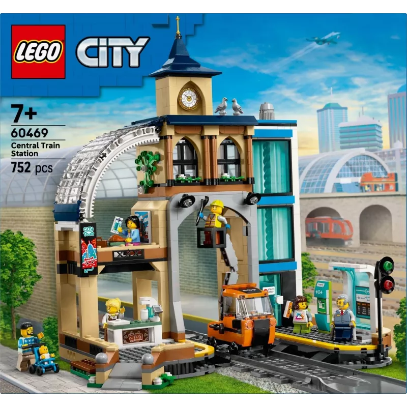 LEGO CITY 60469 Keskraudteejaam