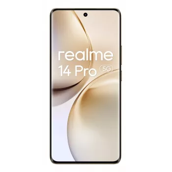 realme 14 Pro 5G 17,2 cm (6.77) Dual SIM Android 15 USB Type-C 8 GB 256 GB 6000 mAh Valge