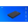HDD/SSD korpus SAVIO AK-65 Must 2,5-tolline SATA USB 3.0 5 Gbit/s Mikro-USB