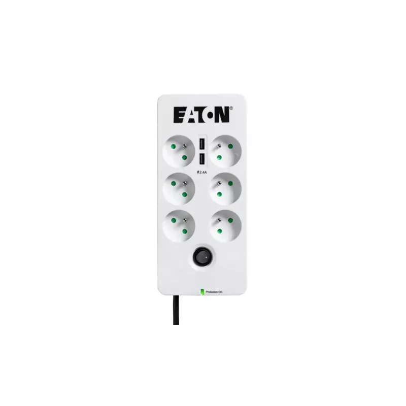 Pikendusjuhe Eaton Protection Box 6 Tel@ USB FR