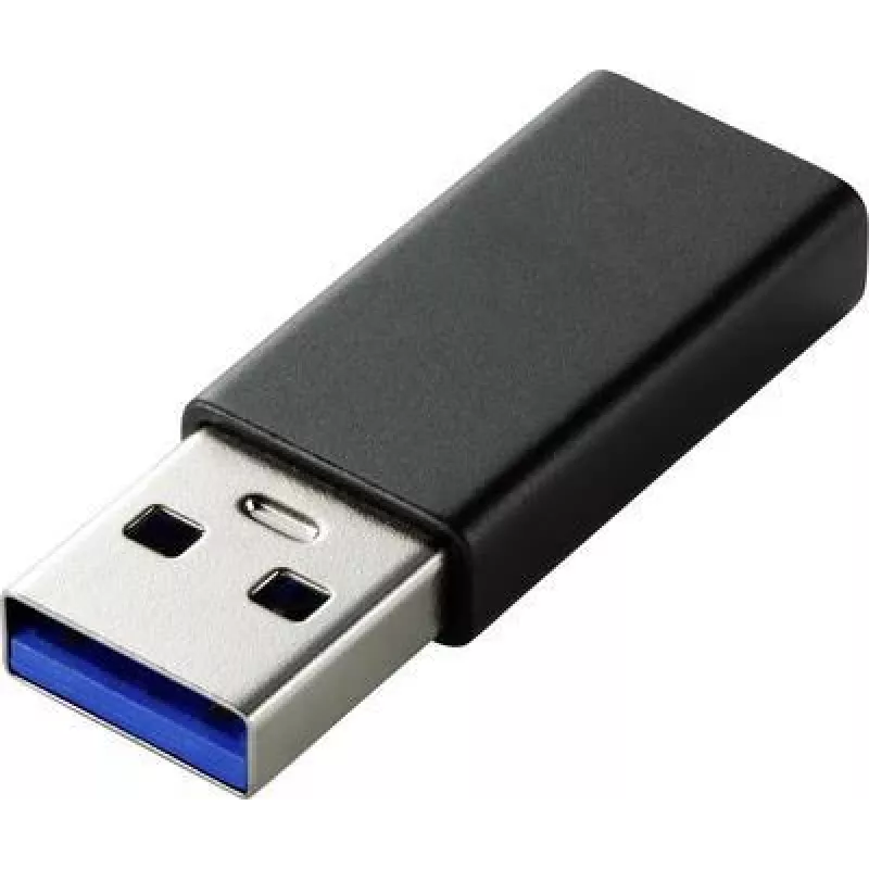 Renkforce RF-4472306 kaabel/liidese/suguadapter USB tüüp A USB tüüp C must (RF-4472306)