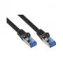 Good Connections Cat.6A patch-kaabel SmartFLEX HF must 0,25 m
