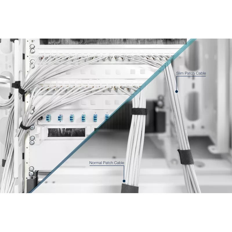 Võrgukaabel Digitus CAT 6A U/UTP õhuke ühendusjuhe RJ-45 Cat6a 2m Hall
