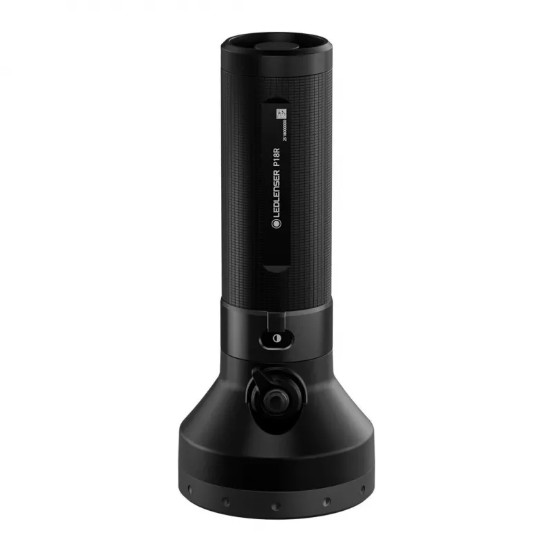 Käsitaskulamp Ledlenser P18R Must, laetav 1000 lm, IP68, 600 m valgusvihk, 18650 aku