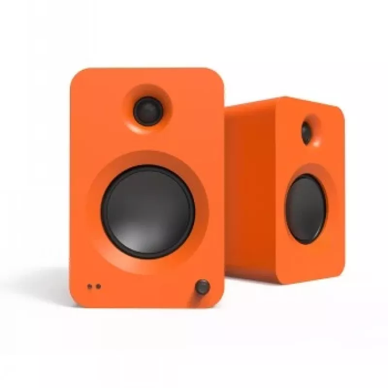 Kanto Audio 200W aktiivriilulikõlarid HDMI Arc'iga, USB-C ja Bluetooth 5.3 - matt oranž, paar (KAASAS C-tüüpi toitekaabel)