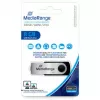 MediaRange MR908NTRL USB-mälupulk 8 GB USB Type-A 2.0 Must - Hõbedane (MR908NTRL)