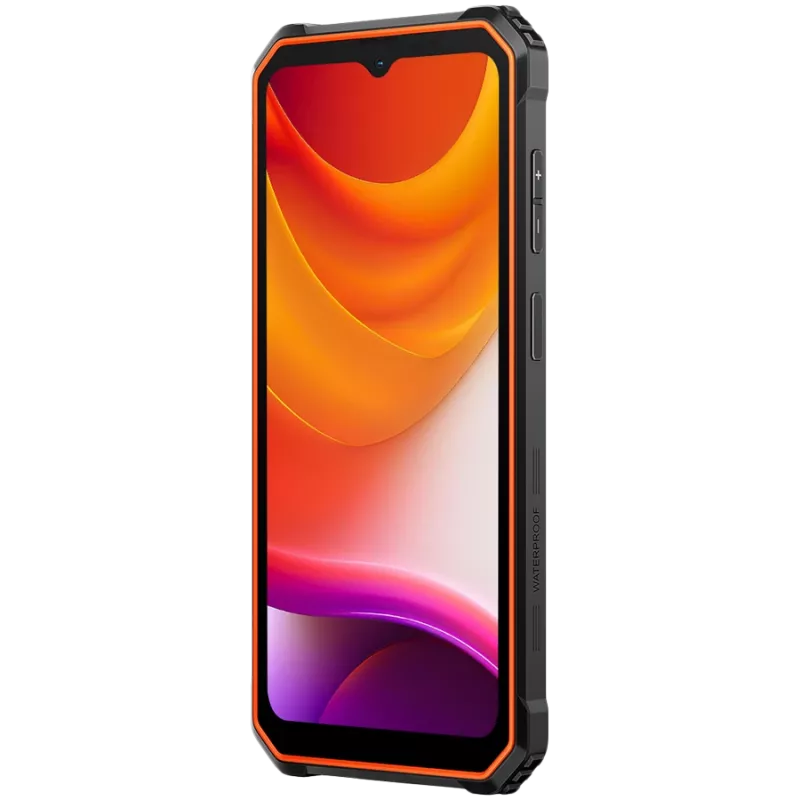 Blackview Rugged BV4800SE LTE 6.56 inch HD+IPS 720x1612 90Hz 4Gb+64Gb UMS9320E Octa-Core 1.8GHz CAM Front 8MP Rear 16MP+2MP NFC 5100mAh ILMA LAADIJATA Android 15 Oranž