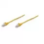 Intellinet võrgukaabel, Cat5e, 7,5 m, kollane, CCA, SF/UTP, PVC, RJ45, kullatud kontaktid, haakumisvastane, kaitsemuhviga, eluaegne garantii