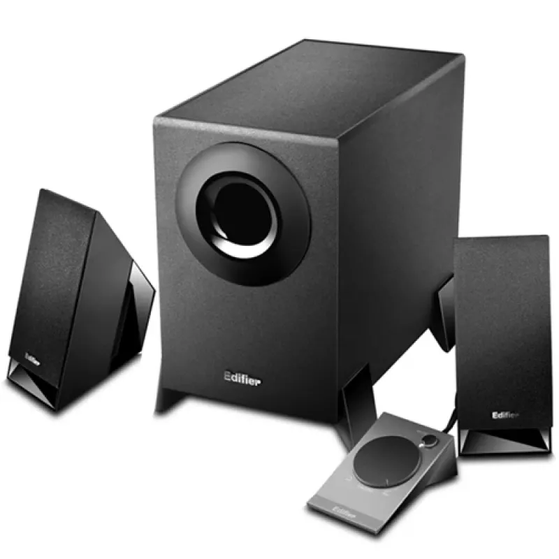 Edifier | M1360 | 8,5W RMS (2Wx2+4,5W) W | Black | 85 dB | 8.5 W | 2.1 Sound system
