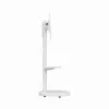 Põranda-TV-alus GEMBIRD TVS-86TR-01-W 37–86-tollistele teleritele, valge, pööratav ja kallutatav, VESA 200x200–600x400, max koormus 50 kg
