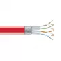 Võrgukaabel Must Box Cat6, punane, 30 m, S/FTP