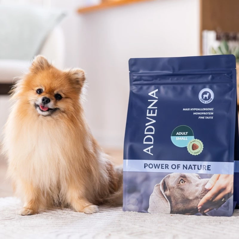 ADDVENA Power of Nature Adult Small Lamb - kuiv koeratoit - 10kg