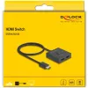HDMI-lüliti DeLOCK 18901 144Hz Must Plastik 55x55x15mm