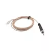 Mikrofon Sennheiser HSP 4-ew-3 poom-kondensaator juhtmega 3,5 mm beež, 1,6 m kaabel, 40–20000 Hz