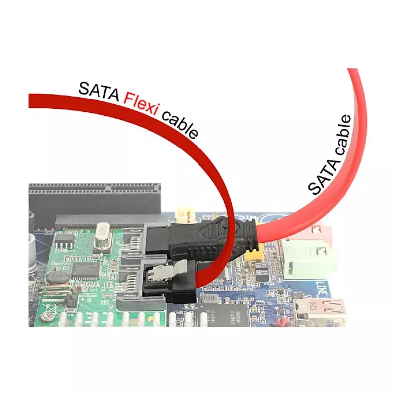 SATA kaabel DeLOCK 0,1 m 2x SATA III