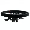Asetek SimSports Lenkradkranz, dished, 340 mm - must, seemisnahk