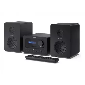 Sharp TOKYO FM Hi-Fi Mikrosüsteem | XL-B514(BK) | AUX-sisend | Bluetooth | CD-mängija | FM-raadio