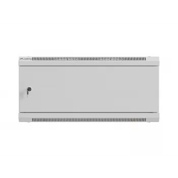 Seinale paigaldatav 19-tolline paigalduskapp LANBERG WF01-6404-00S 4U 600×450 mm, hall