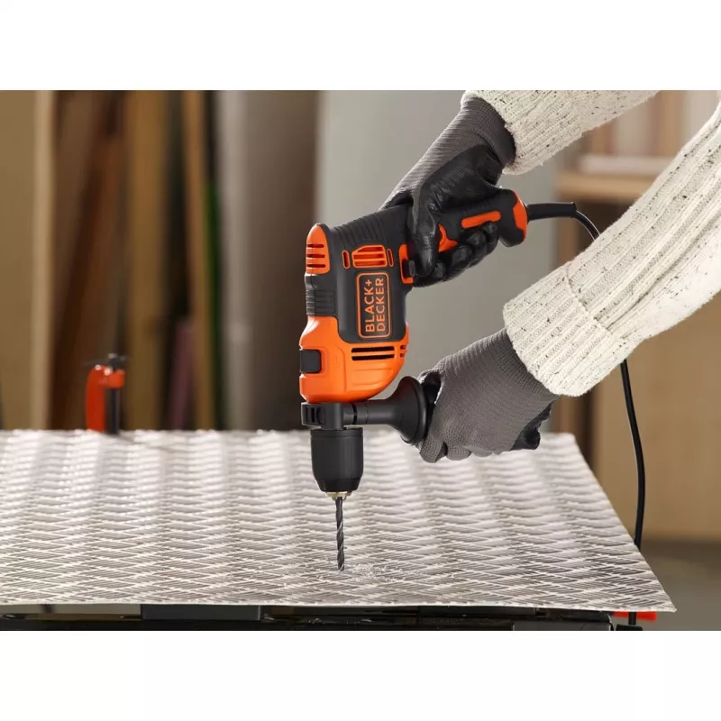 Black & Decker BEH710-QS puur 2800 p/min Must, Oranž