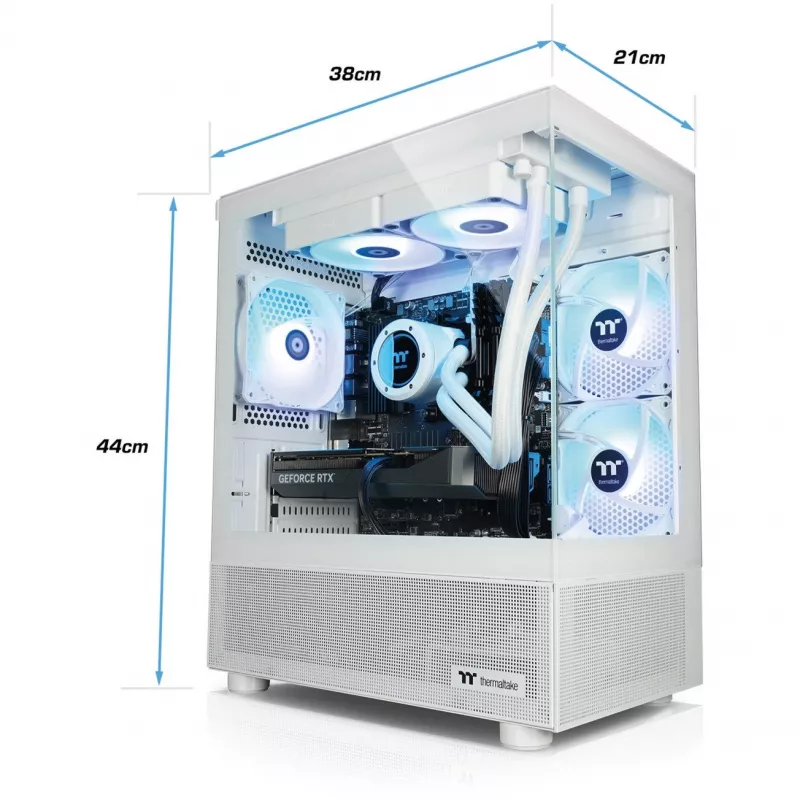 Thermaltake FTW V170A 5060Ti Snow Valge/transparent Windows 11 Home