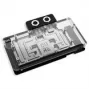 Vedelikjahutusplokk Alphacool Core RX 9070 XT Swift+ Transparent Chrome GPU-le