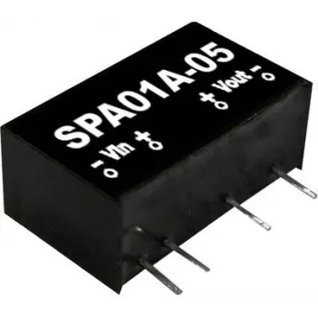 Toiteadapter/muundur MEAN WELL SPA01A-15 — Väljund 15 V, 1 W, 0,067 A, RoHS
