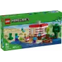 Ehitusmänguasi LEGO Minecraft komplekt 21275 TNT džunglimaja, 287 tükki, 2 minifiguuri, vanus 8+