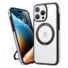 Kaitsev telefonikott Torras Ostand R Fusion iPhone 16 Pro jaoks — Must