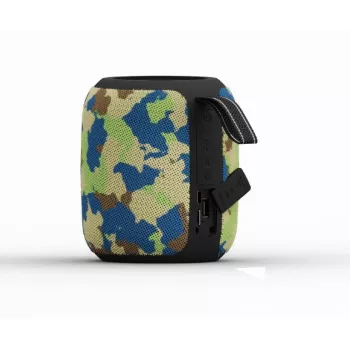Kantav kõlar|GEMBIRD|Camouflage|kantav/juhtmeta|Bluetooth|SPK-BT-LED-05-CM