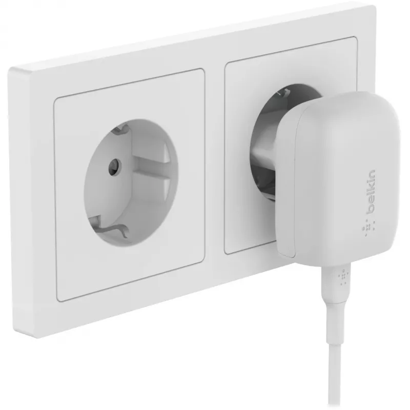 Laadija Indoor Belkin WCA006vf1MWH-B5 kiirlaadimine USB USB-C 1 m valge