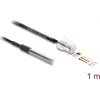 Anduri/täituri kaabel DELOCK 91384 — 1 m, RJ-45 isane, must