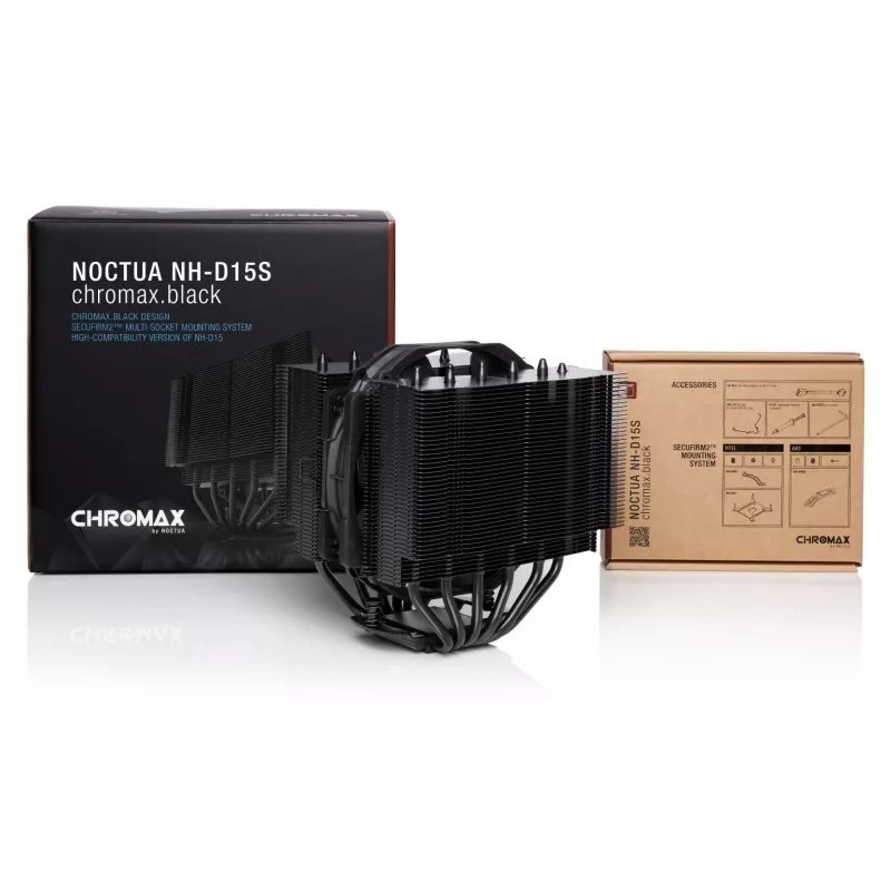 Noctua NH-D15S chromax.Must protsessorijahuti 14 cm 1 tk