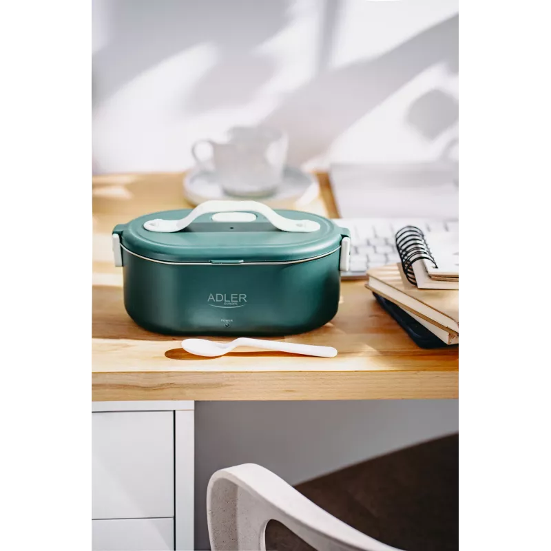 Adler | Soojendusega toidunõu | AD 4505g | Mahutavus 0,8 L | Materjal Roostevaba teras/Plast | Roheline