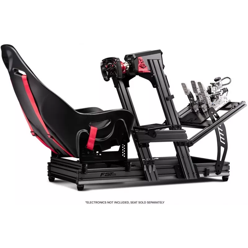 Next Level Racing - F-GT Elite Formula & GT Alumiiniumprofiiliga Simulaatori Kokpit - Külg- Ja Esikinnitusega Versioon (396039)