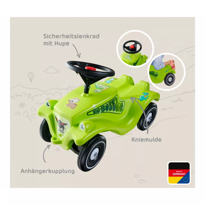 Bobby Car Classic Dino, rutscher roheline