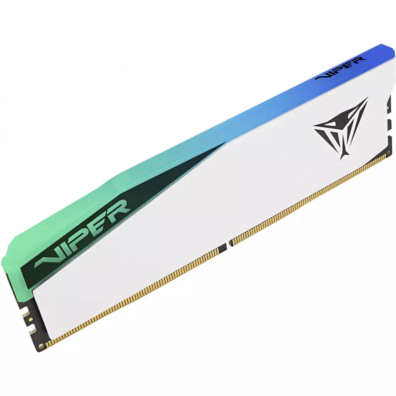DIMM 48 GB DDR5-6000 (2x 24 GB) kahekomplekt, mälu, valge, PVER548G60C42KW, Viper Elite 5 RGB, INTEL XMP, AMD EXPO