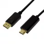LogiLink CV0126 Videokaabli adapter 1 M DisplayPort HDMI Type a (Stand