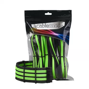 Sisemine toitekaabel Cablemod CM-PCAB-BKIT-NKKLG-3PK-R must roheline