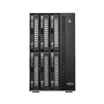 TerraMaster D6-320 kettamassiiv Lauaarvuti Must 6 draivi HDD SSD