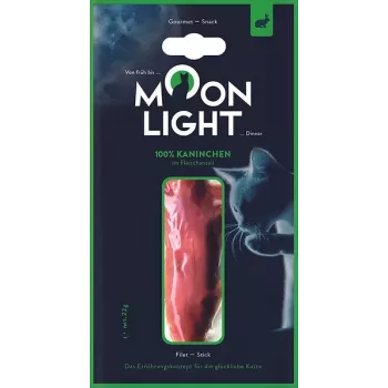 Märg kassimaius MOONLIGHT Dinner Rabbit Fillet 22 g kotike — täiskasvanud kassidele, küülikumaitse, 65% niiskust, 24,3% valku